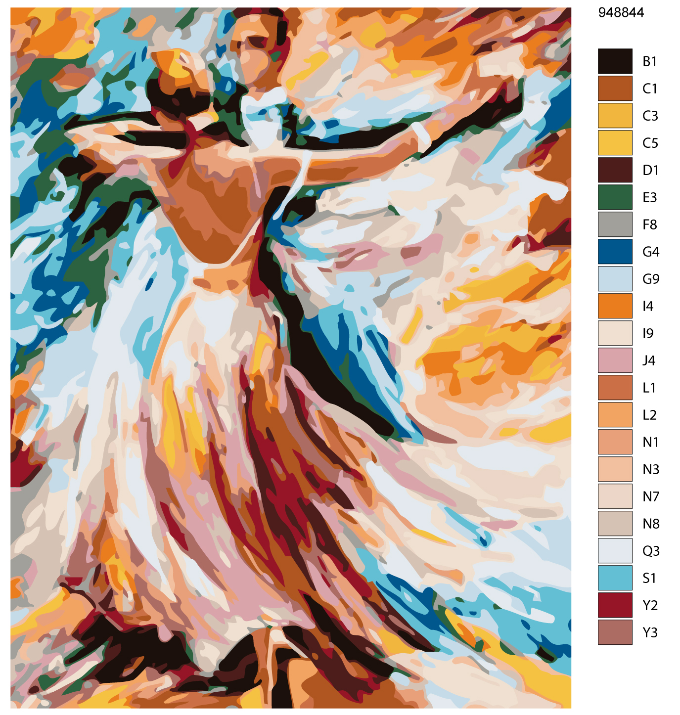 

Картина по номерам, 40 x 50, KTMK-948844, KTMK-948844