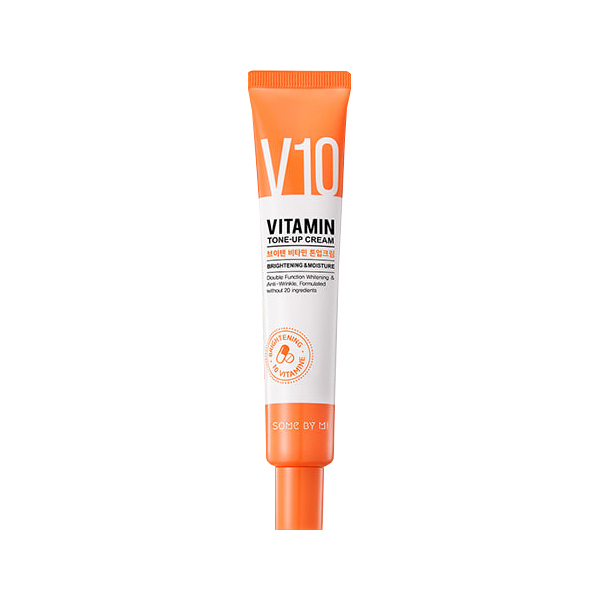 фото Осветляющий крем для лица some by mi v10 vitamin tone - up cream 50 мл
