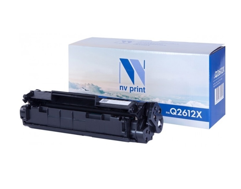 фото Картридж для лазерного принтера nv print q2612x, черный