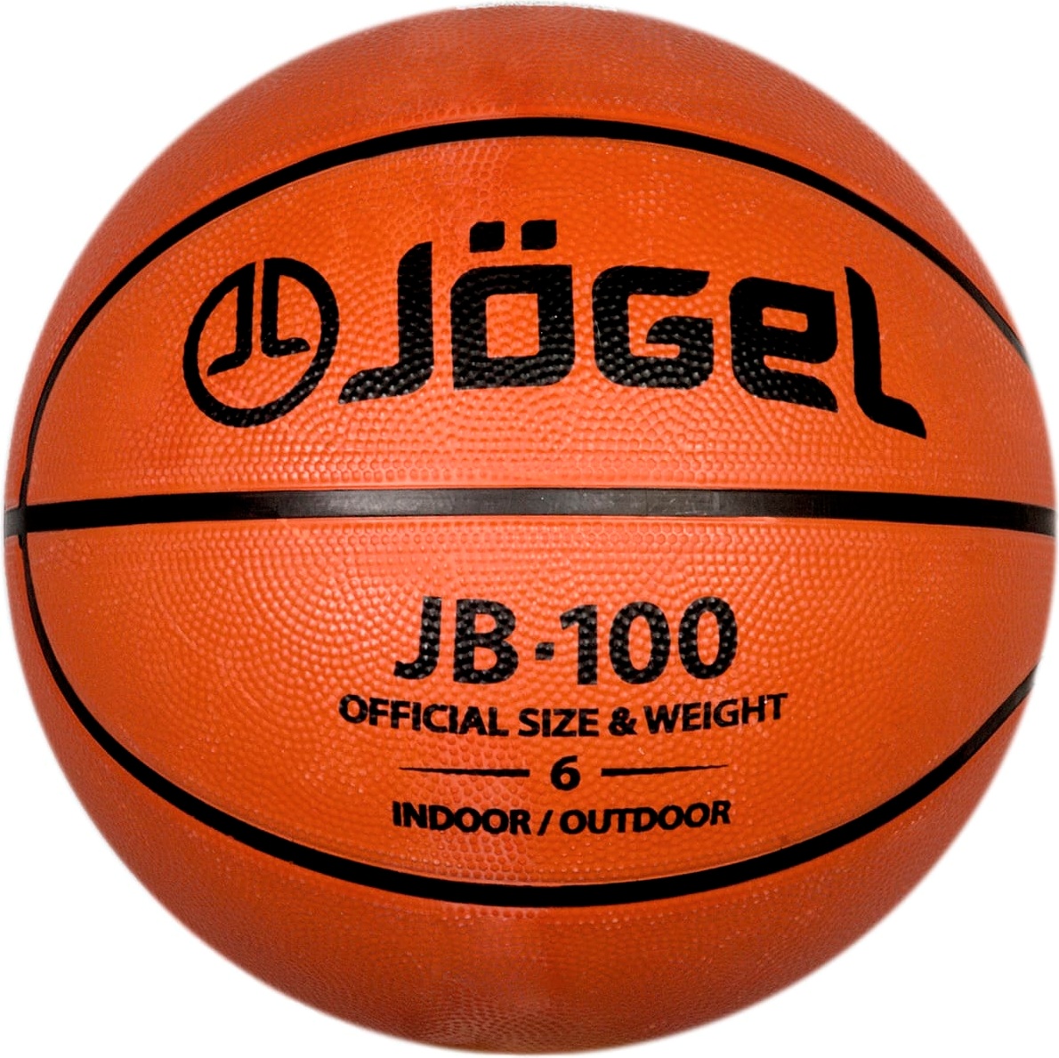 фото Баскетбольный мяч jogel jb-100 №6 brown