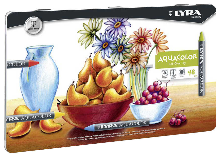 

Набор цветных карандашей LYRA AQUACOLOR L5611480 48 цв.