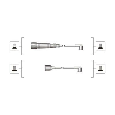 

Комплект проводов зажигания MAGNETI MARELLI 941319170023