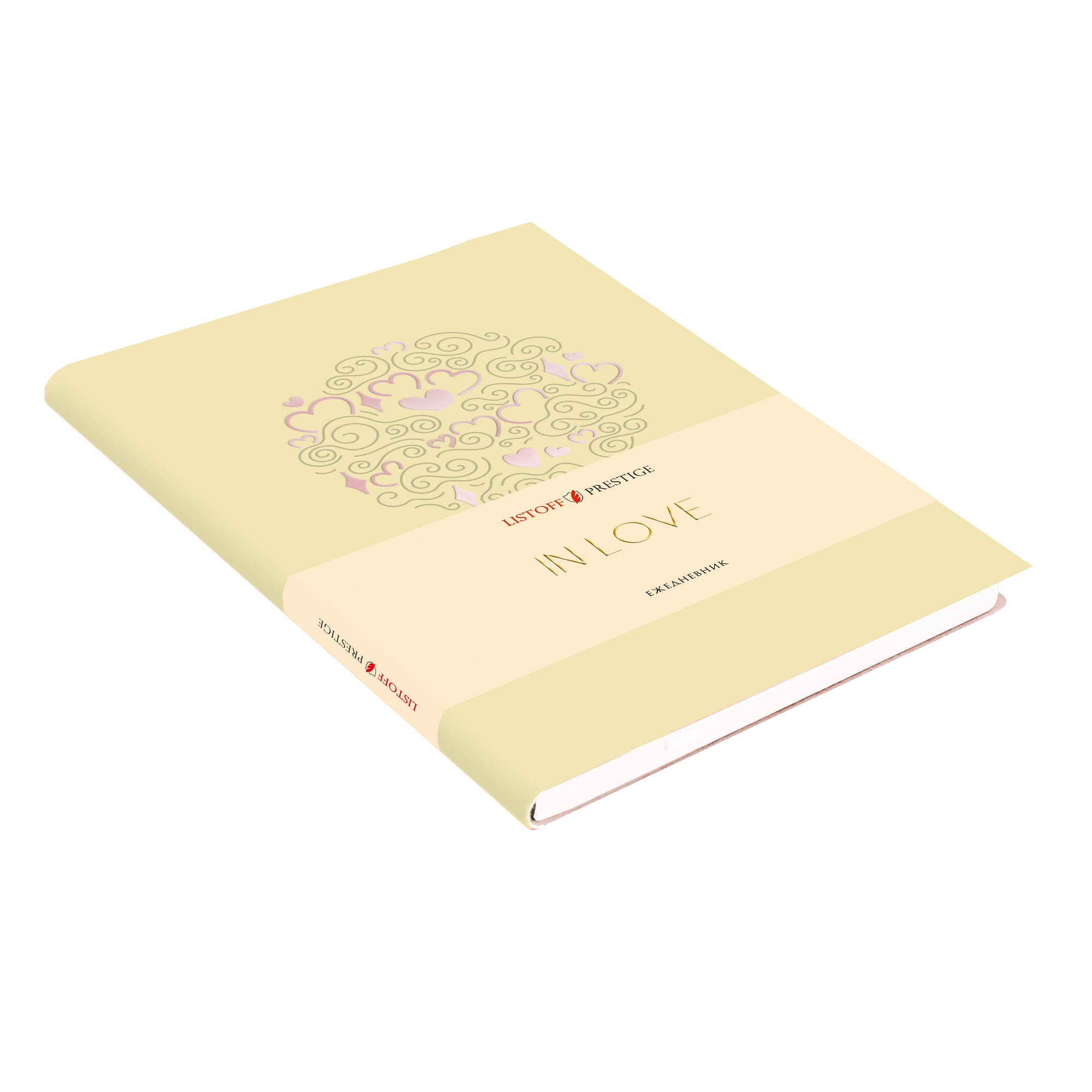 

Ежедневник Listoff ЕИКФИЛ52013603 In love недатированный