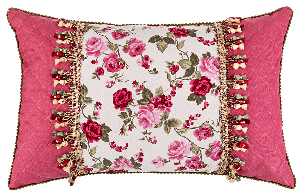 фото Декоративная подушка santalino pink 60x40см