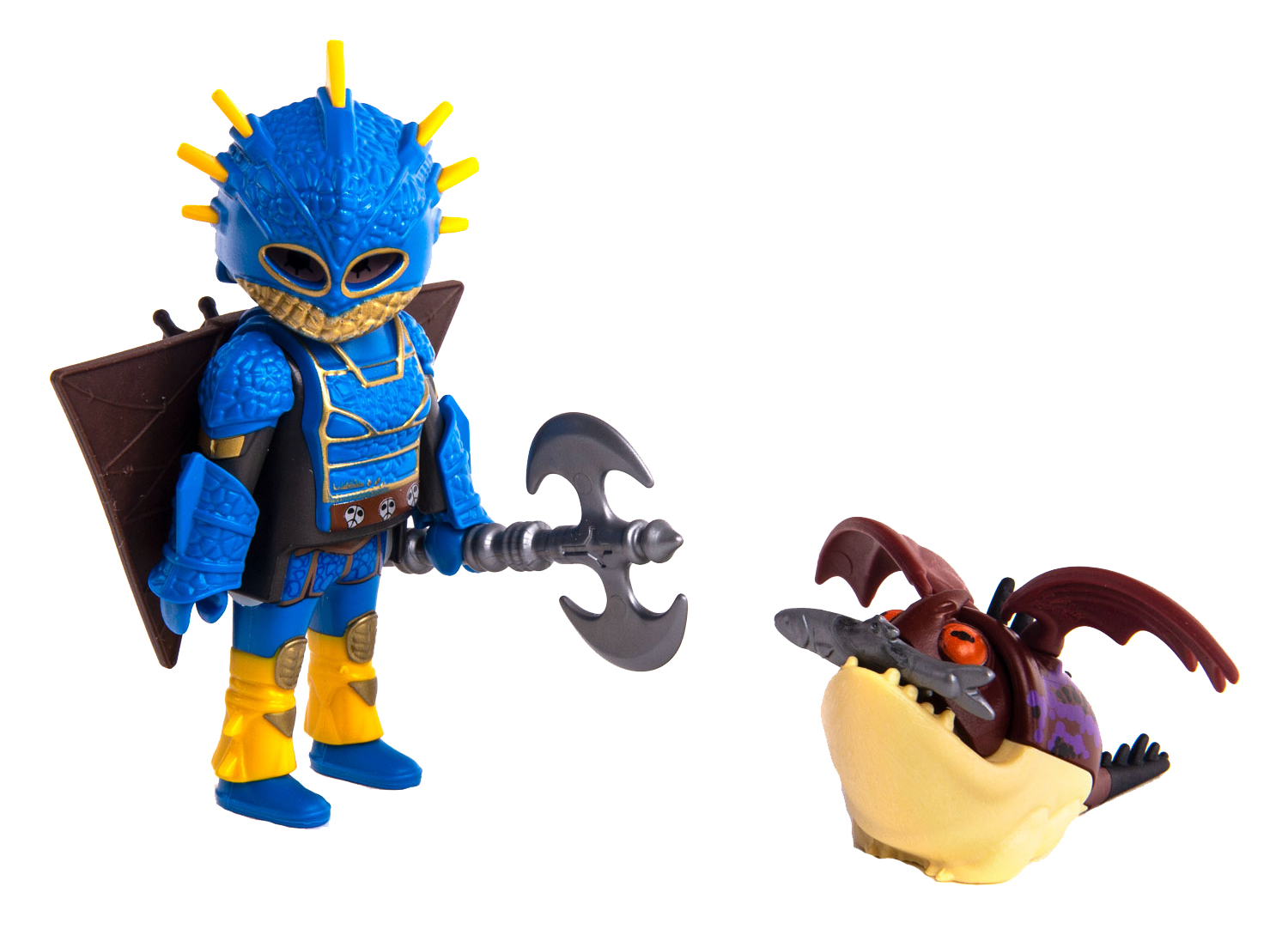 

Игровой набор Playmobil Драконы III Астрид в летном костюме с Объедалой