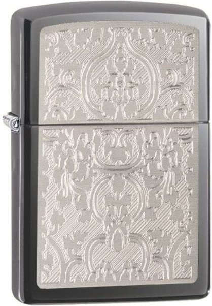 

Бензиновая зажигалка Zippo №28469 Black Ice, Серебристый, №28469