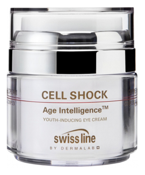 Крем для глаз Swiss Line Cell Shock Age Intelligence Youth-Inducing Eye Cream крем для обуви pregrada банка 150 мл