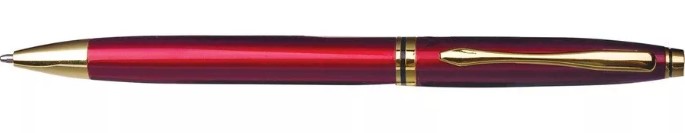 

Ручка шариковая Brauberg De Luxe Red 141413, синяя, 1 мм, 1 шт.