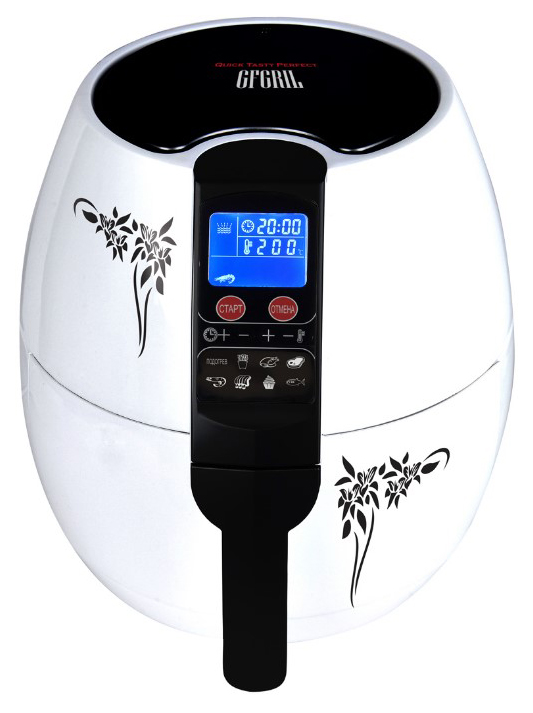 Аэрогриль GFGRIL GFA-3500 Air Fryer White аэрогриль delonghi fh2101w white