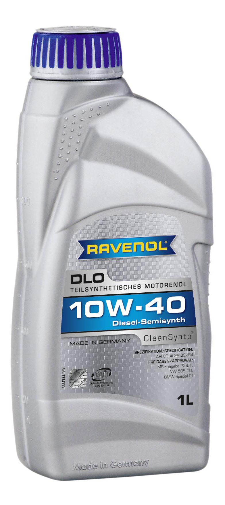 фото Моторное масло ravenol dlo sae 10w-40 1л