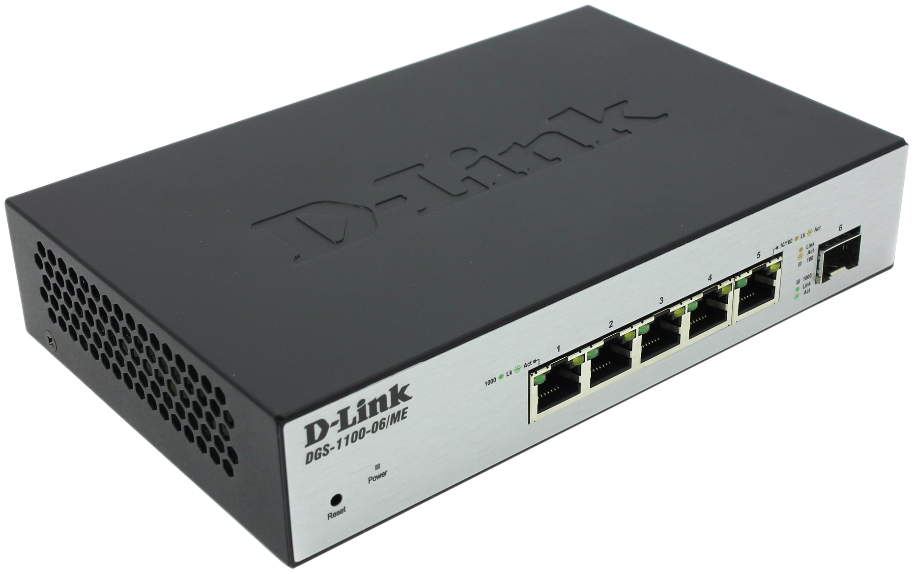 фото Коммутатор d-link metro ethernet dgs-1100-06/me grey/black