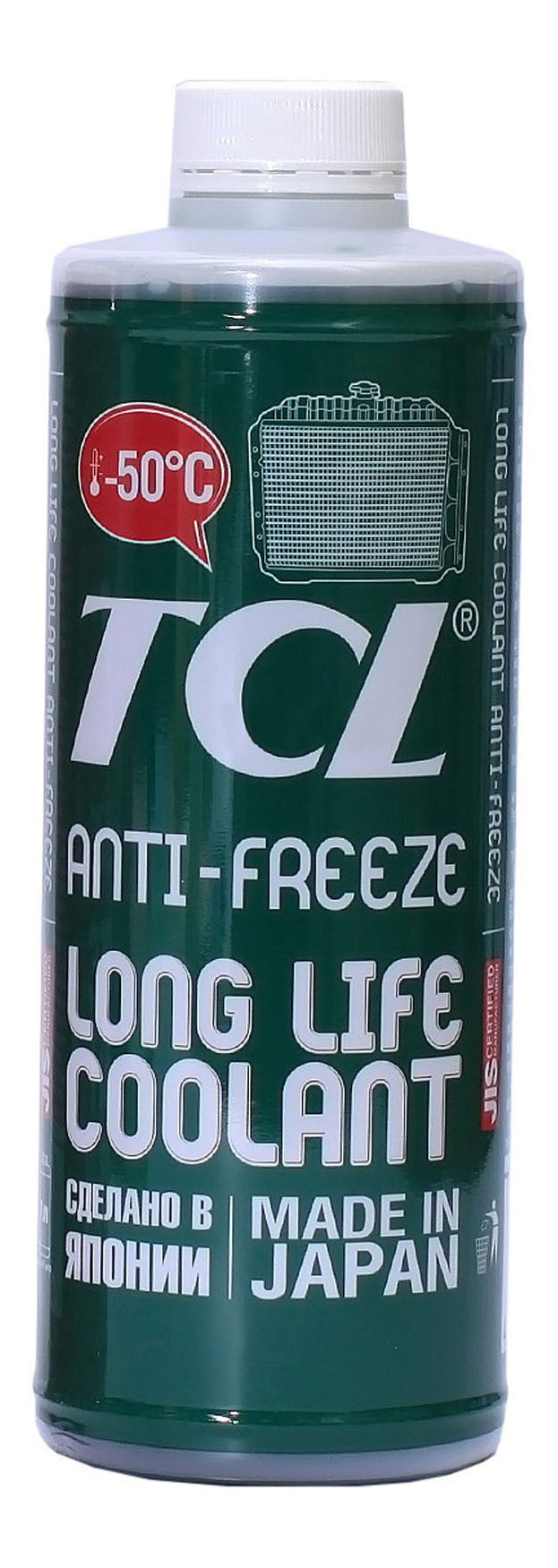 фото Антифриз tcl llc -50°c g11 зеленый 1л