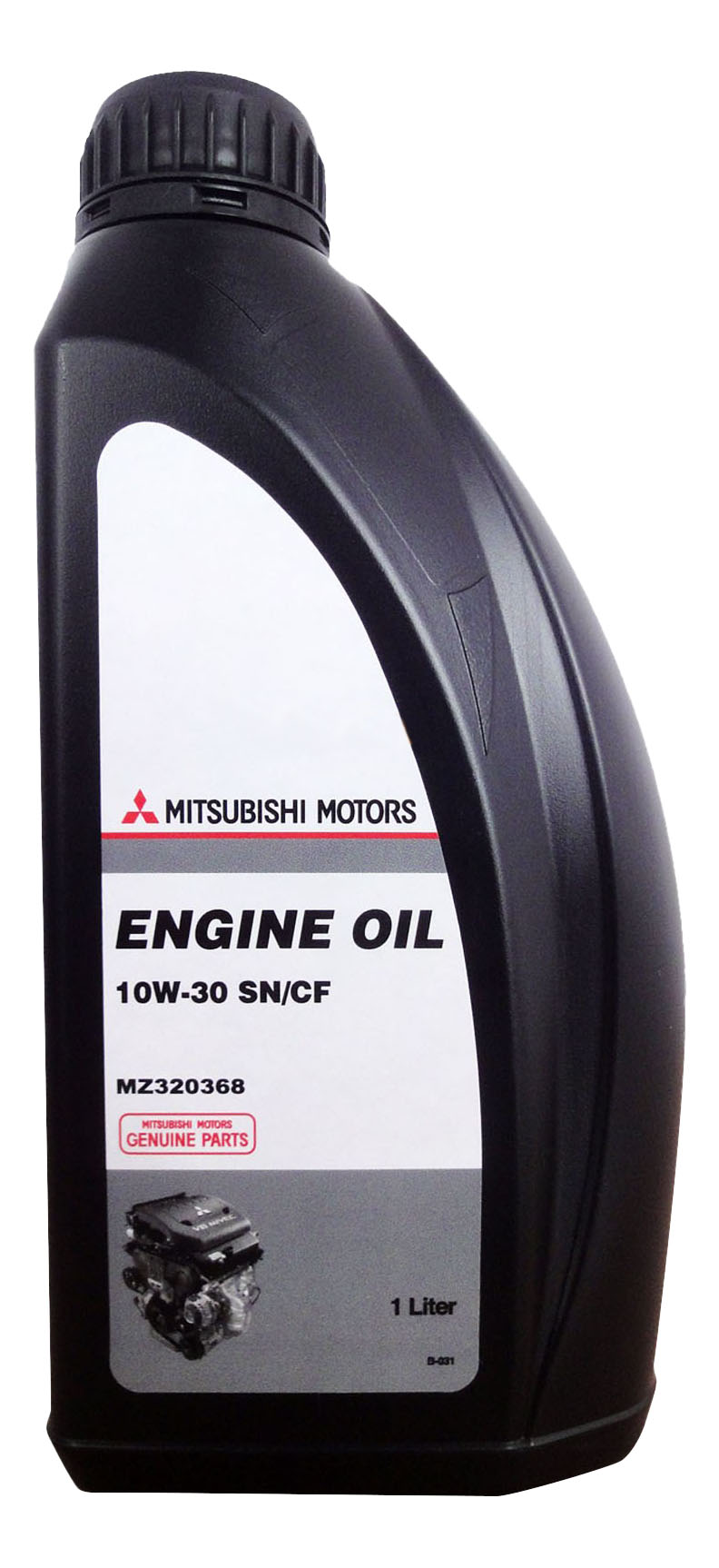 фото Моторное масло mitsubishi engine oil sn/cf 10w-30 1л