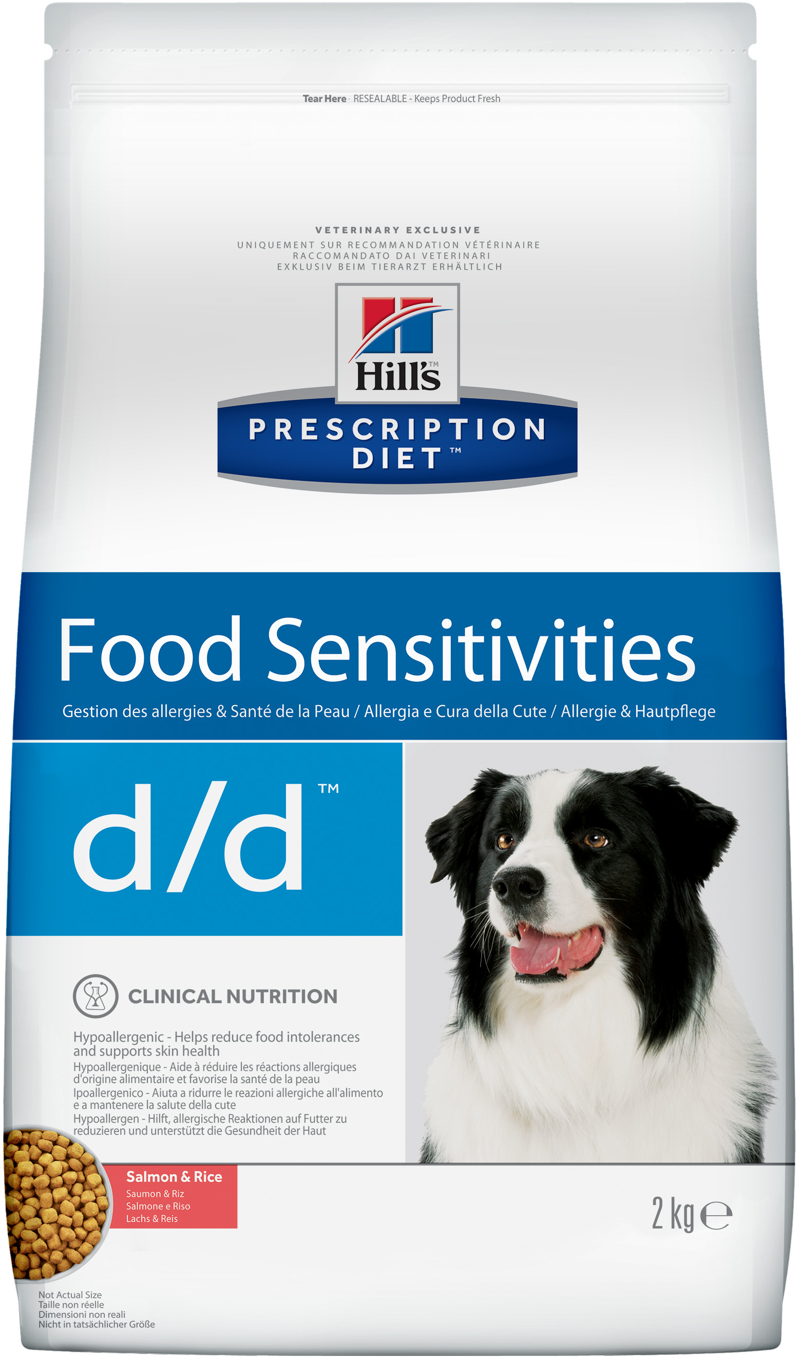 

Сухой корм для собак Hill's Prescription Diet d/d Food Sensitivities, лосось, 2кг, Prescription Diet d/d Food Sensitivities