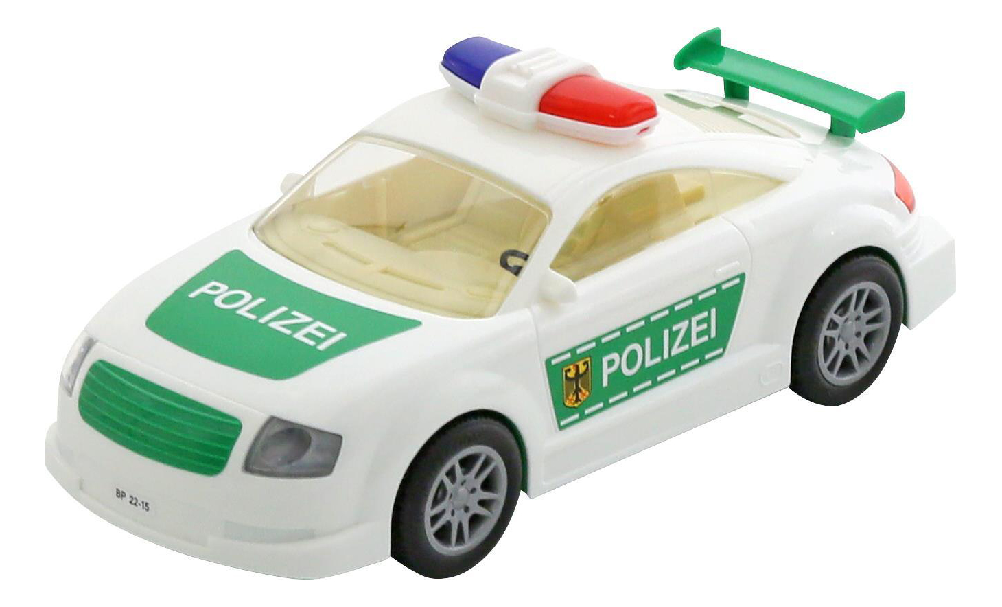 

игрушечная машинка Полесье Polizei, Белый, автомобиль Polizei инерционный