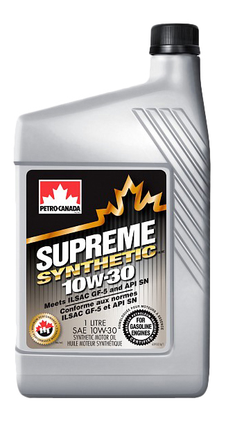 фото Моторное масло petro-canada supreme synthetic 10w30 1 л