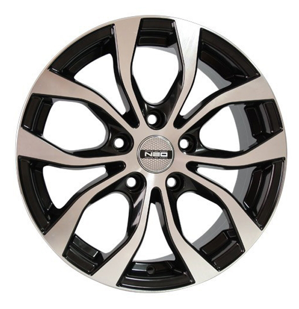

Колесный диск Tech-Line Neo R16 6.5J PCD5x114.3 ET45 D60.1 (rd832175), Черный;серебристый, 662