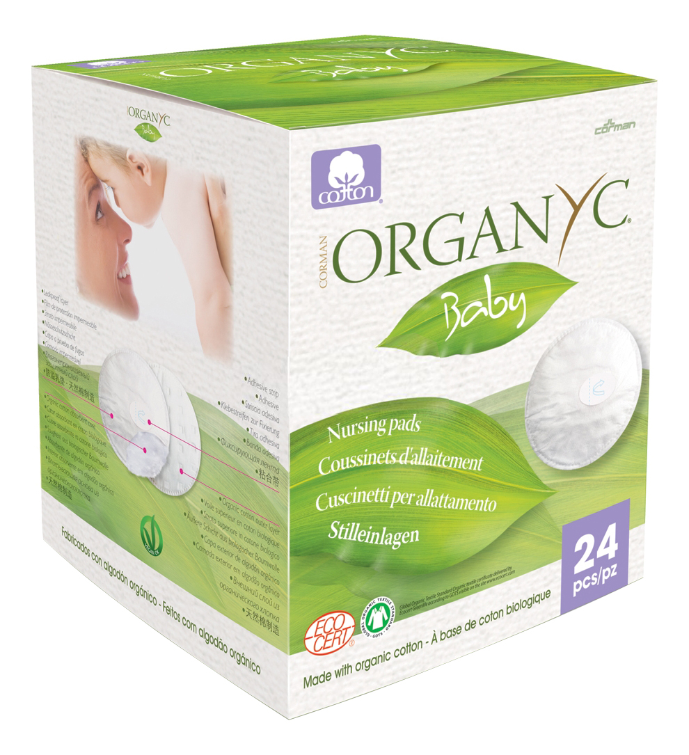 

Прокладки для груди Organyc Baby для груди 24 шт., baby для груди 24 шт.