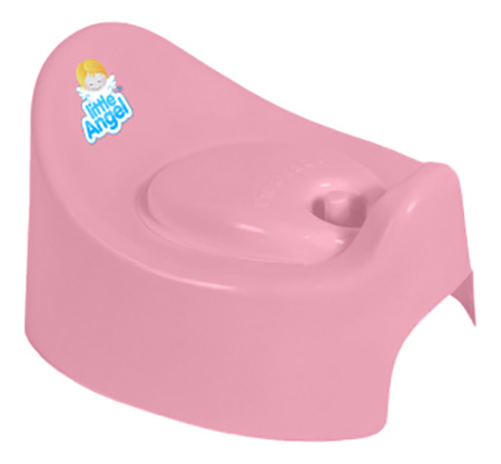 

Горшок детский Plastic Republic Little Angel I'm с крышкой розовый, I'm с крышкой