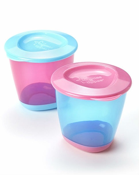 

Контейнер с крышкой для хранения продуктов tommee tippee 2 шт. розовый, 44650241-1