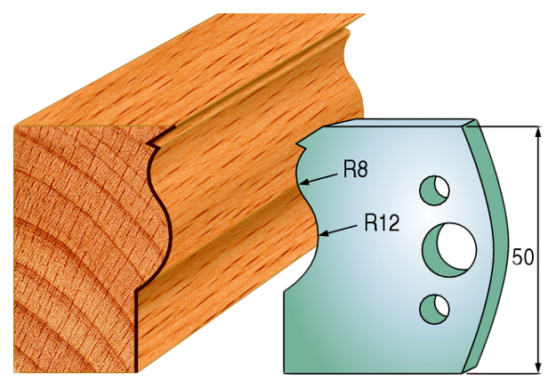 

Комплект из 2-х ножей 50x4 SP CMT 690.578, 690.578