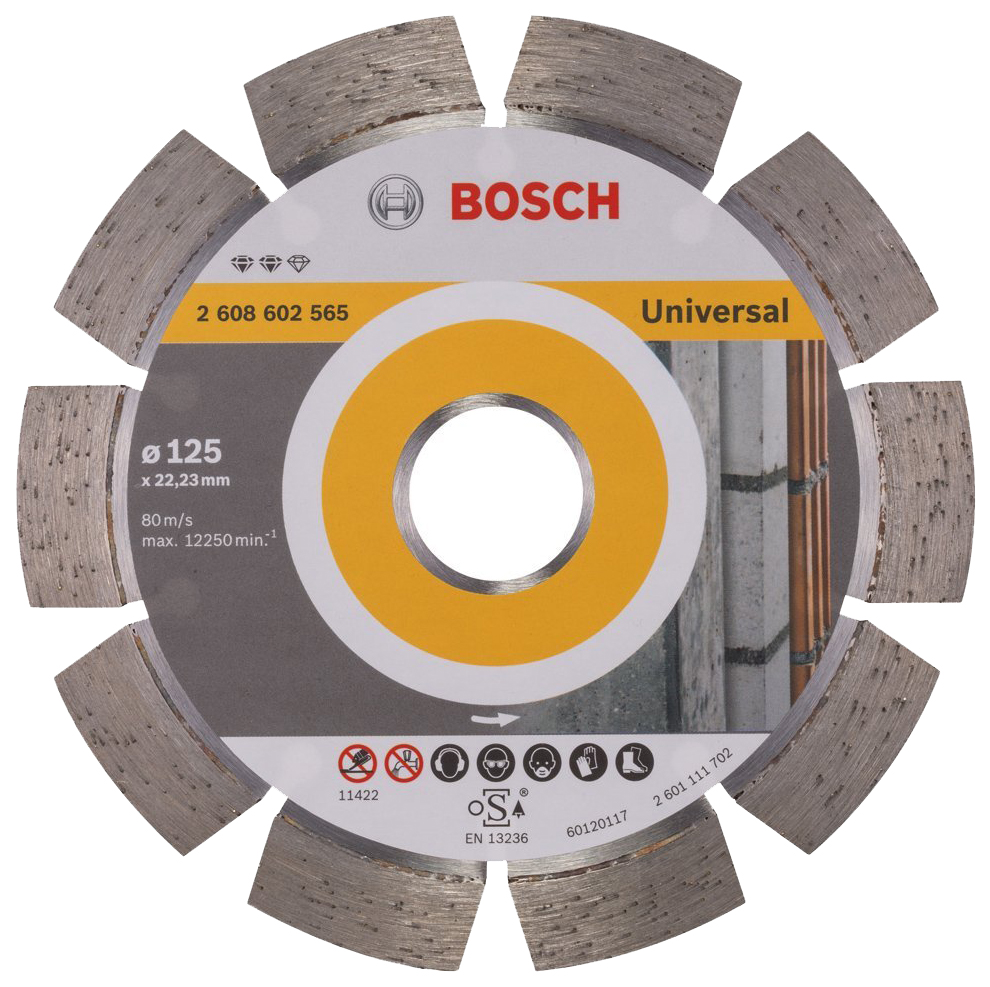Диск отрезной алмазный Bosch Ef Universal125-22,23 2608602565