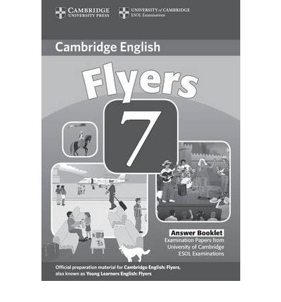 

Книга C Young Learners Eng Tests 7 Flyers Answer Booklet