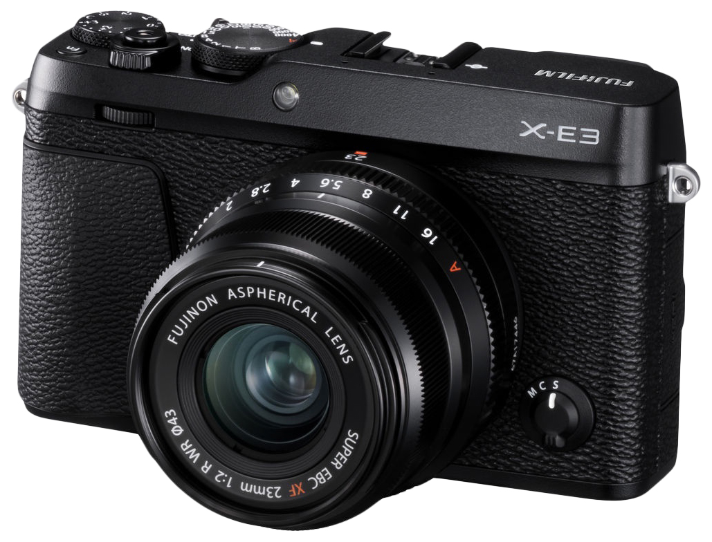 

Фотоаппарат системный Fujifilm X-Е3 18-55mm Black, X-E3 18-55