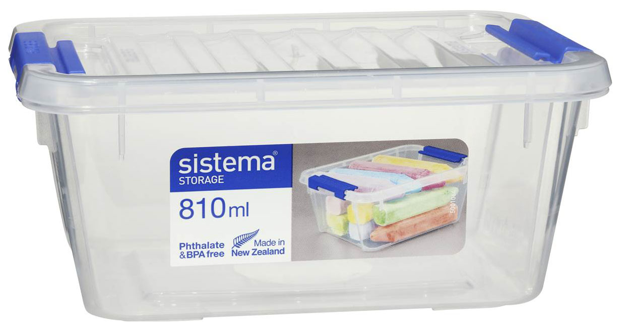 

Контейнер Sistema Storage 70008 Синий, Синий;прозрачный