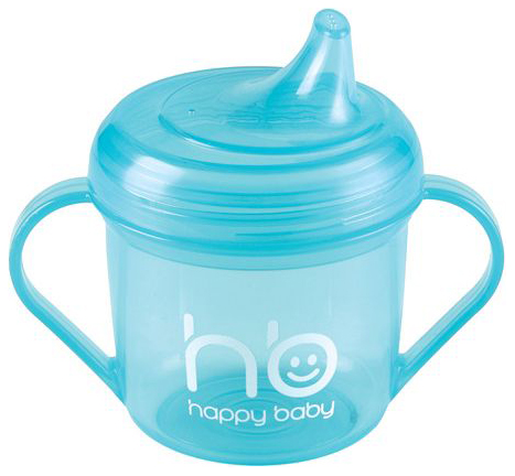 

Поильник HAPPY BABY с ручками DRINK UP от 8 мес 170 мл, Разноцветный, DRINK UP