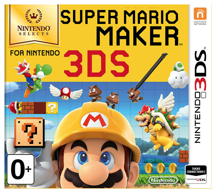 Игра Super Mario Maker для Nintendo 3DS