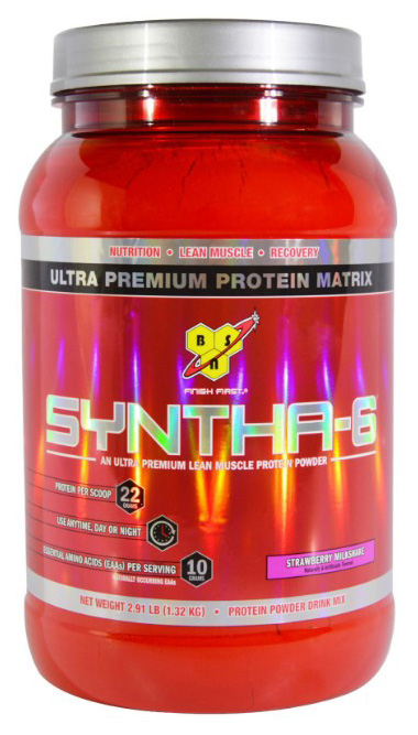 фото Протеин bsn syntha-6, 1320 г, strawberry milkshake