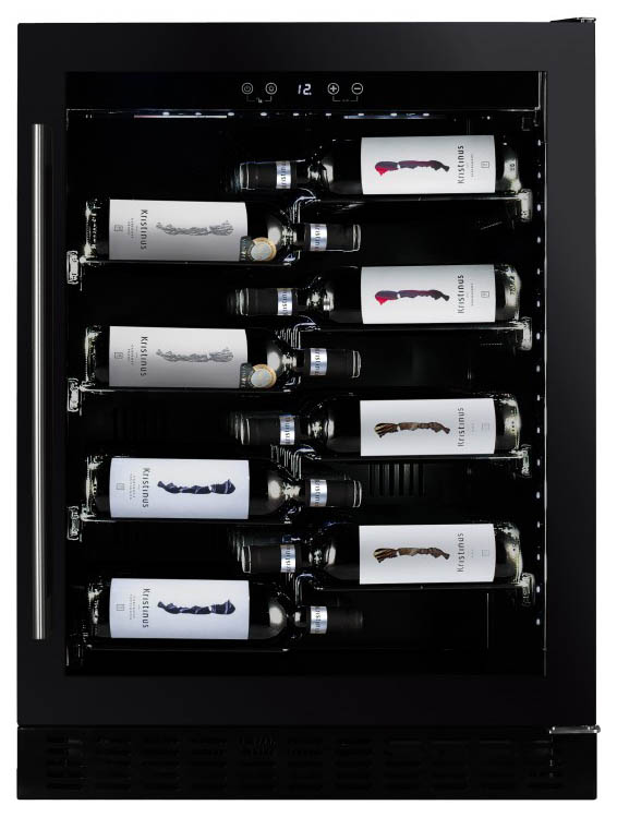 Встраиваемый винный шкаф Dunavox DAU-40.138B Black винный шкаф dunavox dauf 38 100dss серебристый
