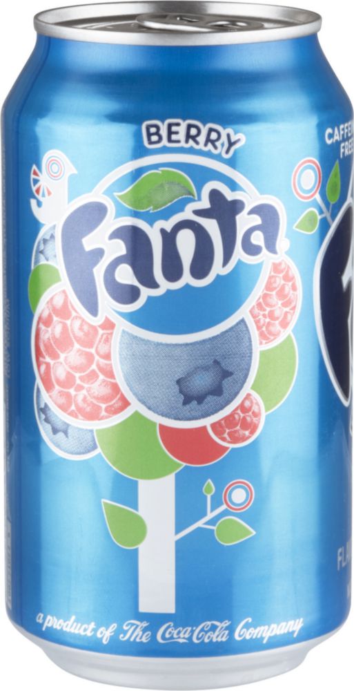 Напиток сильногазированный Fanta berry жестяная банка 355 мл