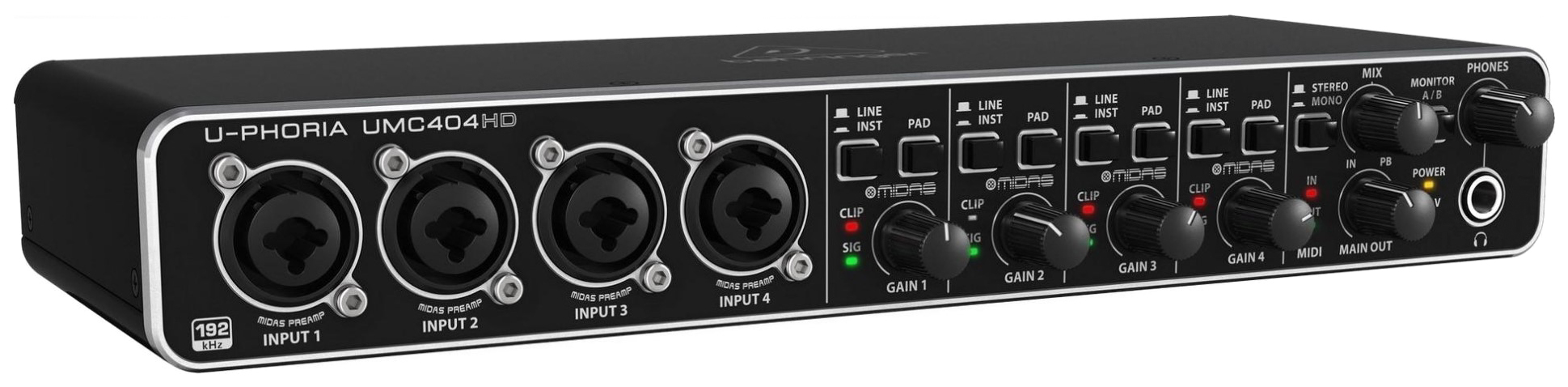 Аудиоинтерфейс Behringer U-Phoria UMC404HD