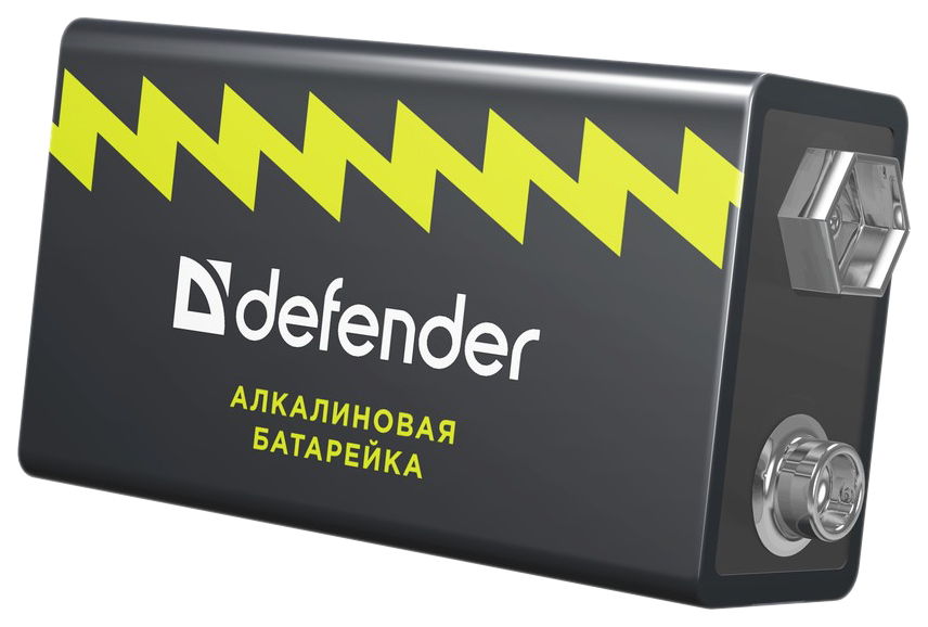

Батарейка Defender 6LR61-1B 1 шт, 6LR61-1B