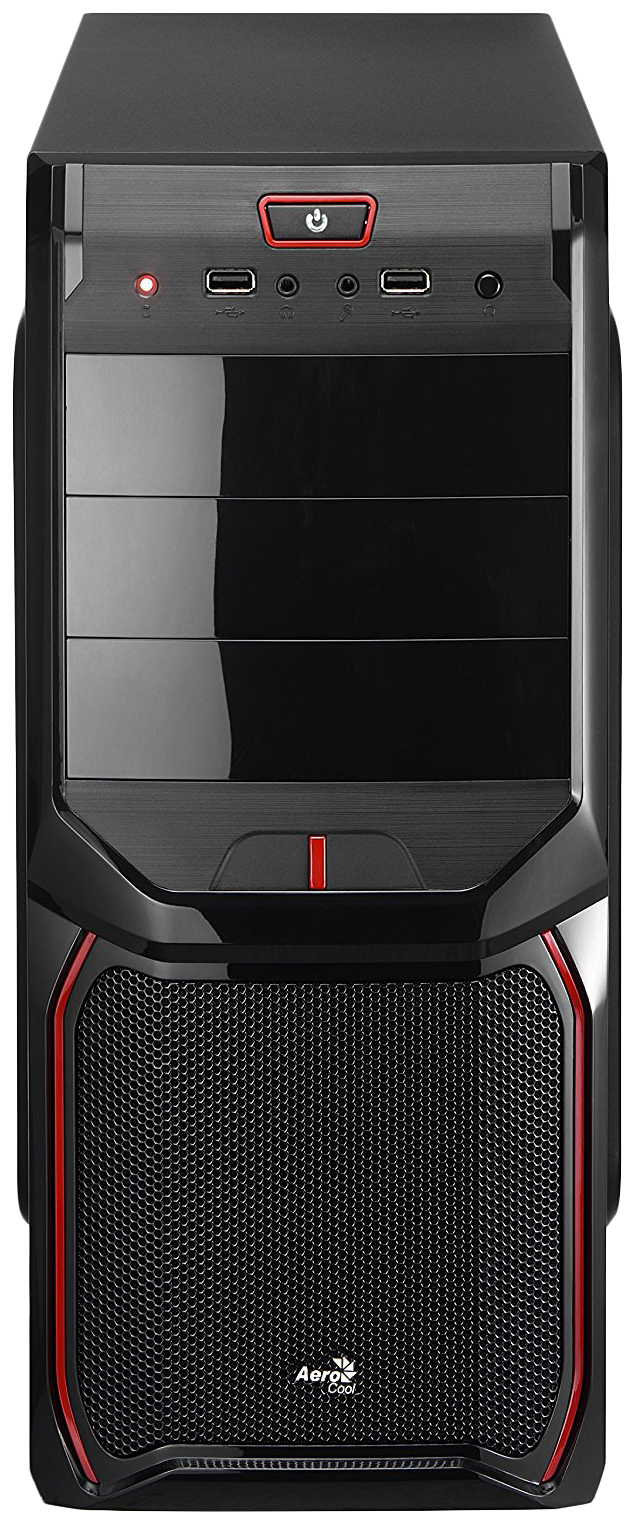 

Компьютерный корпус AeroCool V3X без БП red/black, V3X