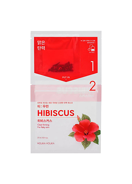 

Маска для лица Holika Holika Instantly Brewing Tea Bag Mask Hibiscus с гибискусом 27 мл