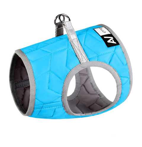 Шлейка для собак Collar AiryVest ONE, мягкая, синяя, S1