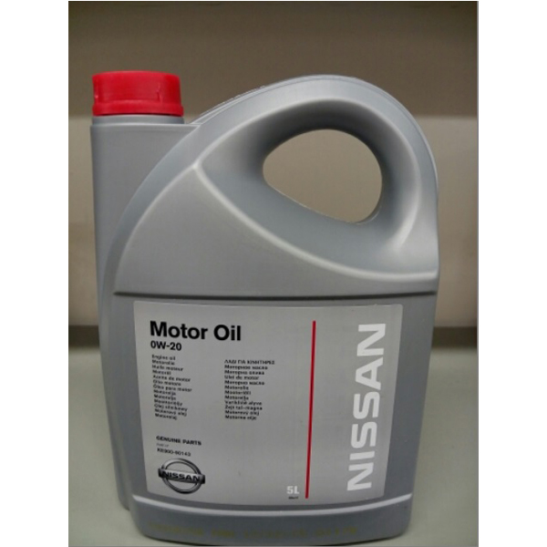 фото Моторное масло nissan motor oil 0w20 5 л