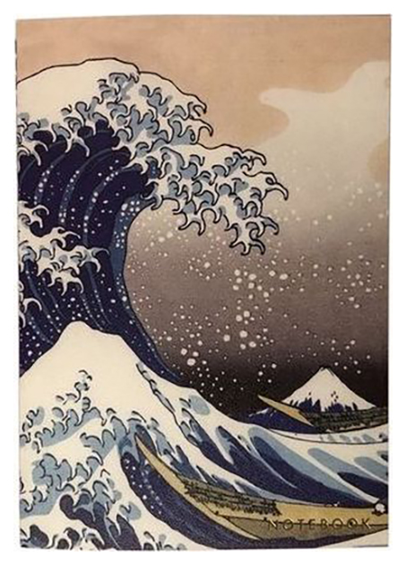 фото Тетрадь в клетку подписные издания hokusai 1100088, 24 л., 1 шт.