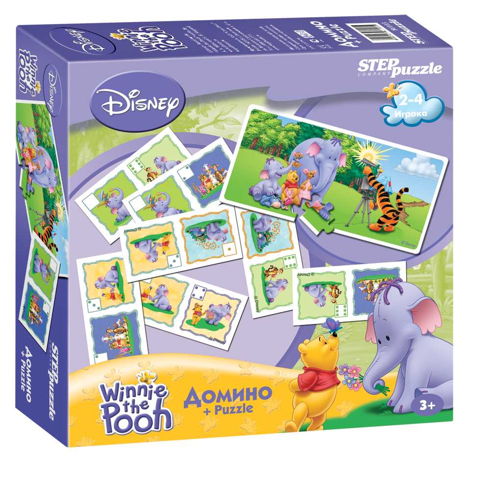 

Домино Step Puzzle Disney Медвежонок Винни и Слонотоп