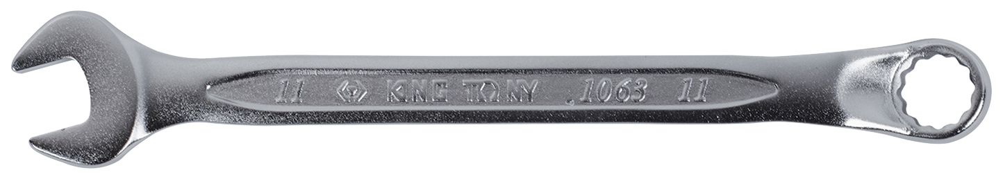 

Ключ комбинированный KING TONY 11 мм, 45° 1063-11