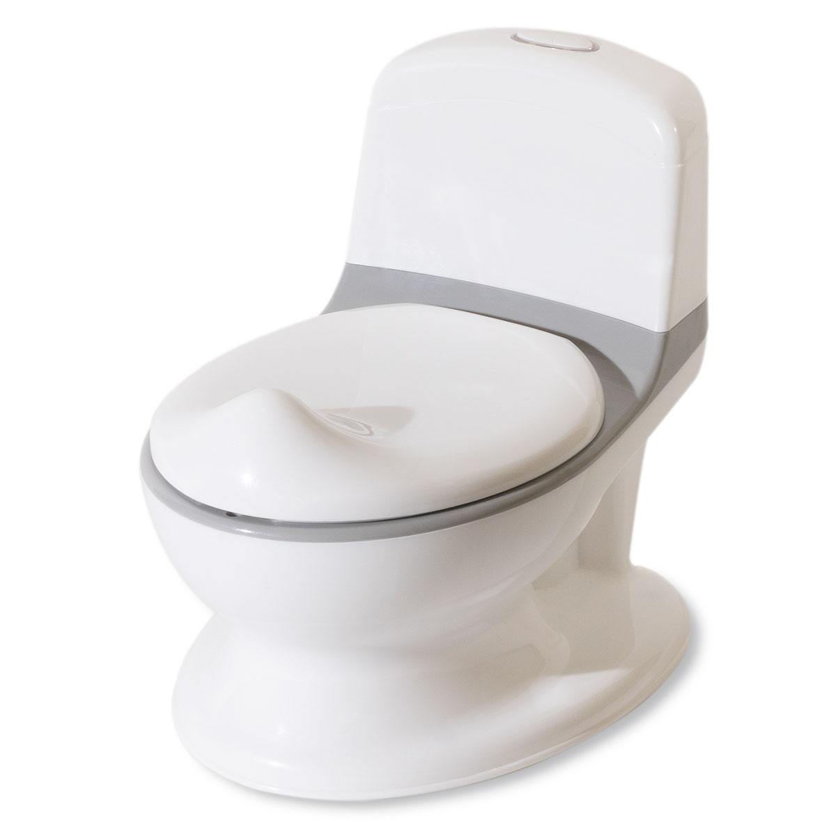 фото Горшок детский в виде унитаза funkids baby toilet grey