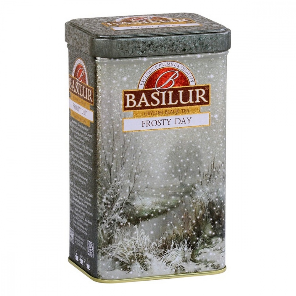 

Чай Basilur Праздничная коллекция - Морозный день черный с добавками 85 г