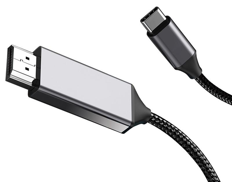 Кабель Wiwu X9 USB-C to HDMI 2m Grey