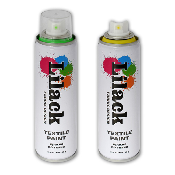 Краска для ткани Lilack Fabric Design 0130-03LK красный аэрозоль 220 мл