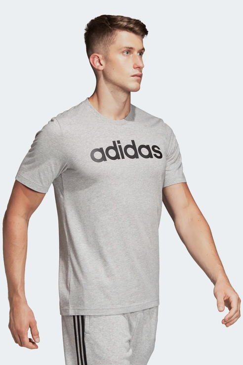 фото Футболка мужская du0409 adidas серая s