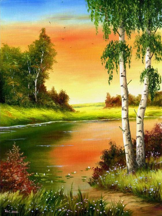 

Алмазная вышивка Алмазная Живопись Родные просторы, 30x40 см, Родные просторы