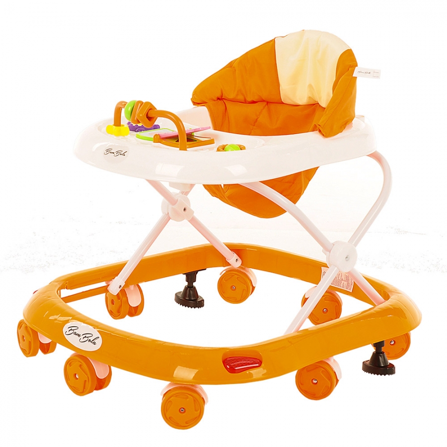 

Ходунки Bambola Обучайка Orange+White Оранжевый